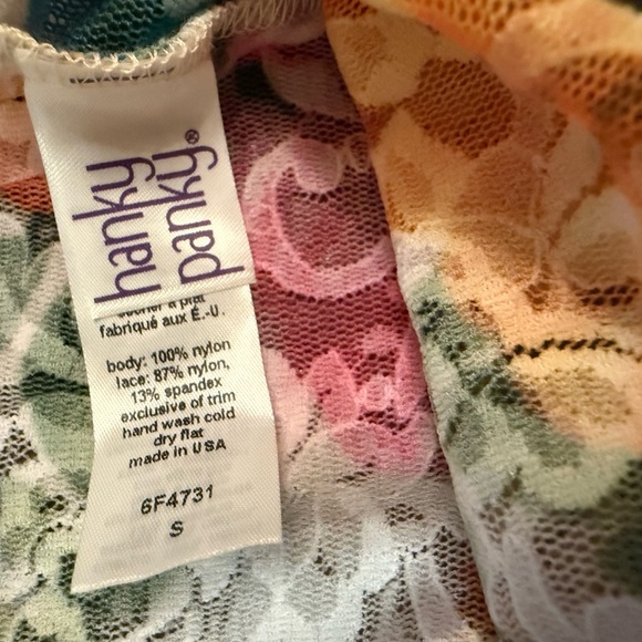 Hanky Panky Floral Signature Lace V-Front Camisole Size Small - Picture 7 of 7